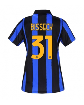 Inter Milan Yann Bisseck #31 Maglia Gara Casa Repliche 2026-27 Donna Maniche Corte Inter Milan Yann Bisseck #31 Maglia Gara Casa Repliche 2026-27 Donna Maniche Corte